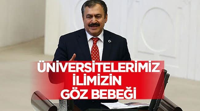 MİLLETVEKİLİ EROĞLU: ÜNİVERSİTELERİMİZ İLİMİZİN GÖZ BEBEĞİ