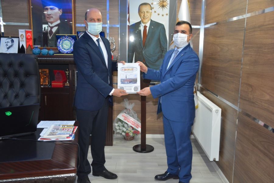 İl Nüfus ve Vatandaşlık Müdürü Tanyeriden Başkan Bozkurt’a Ziyaret 