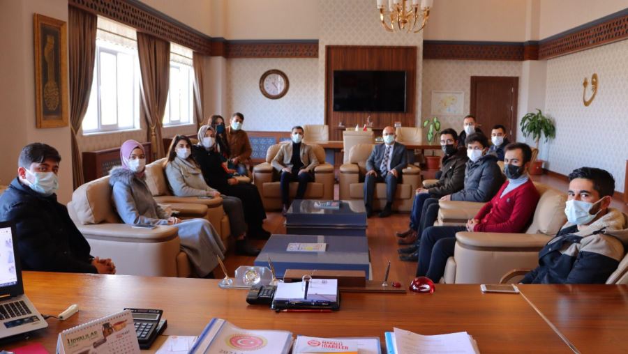 Başkan Karahan ve Yönetiminden İGM Başkanı Çoban’a Ziyaret 