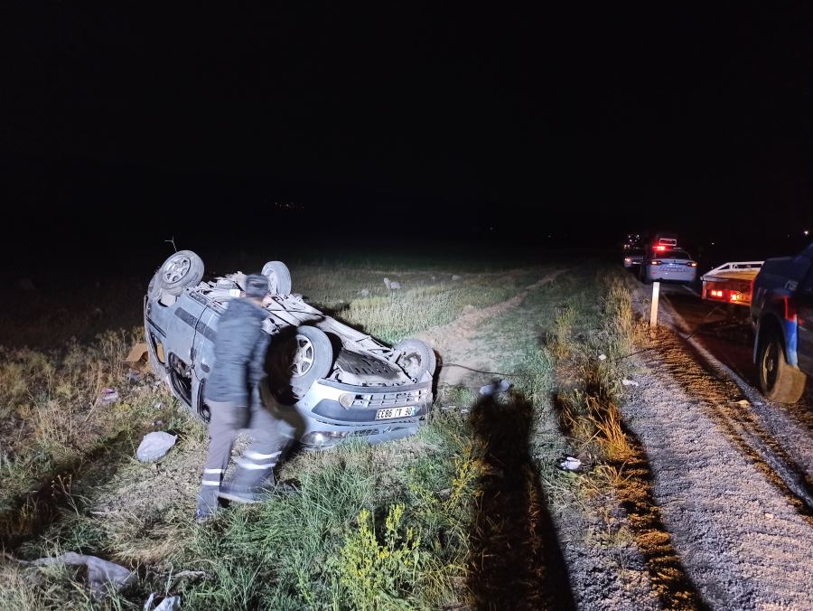 Şarampole devrilen araçta anne öldü, 4 çocuğu yaralandı