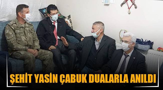 Şehit Yasin Çubuk şehadetinin yıldönümünde dualarla anıldı  