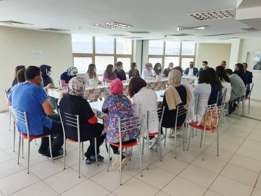 Şuhut Devlet Hastanesi Öz Degerlendirme ve Hizmet kalitesinin Artırımı Toplantısı Yapıldı