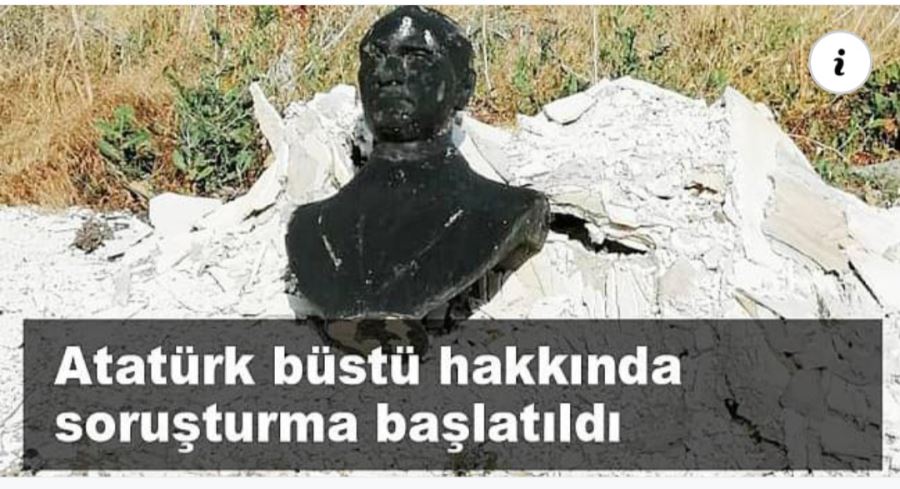 Şuhutta Atatürk büstü hakkında soruşturma başlatıldı