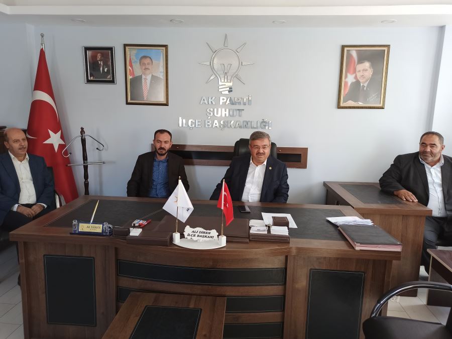 Milletvekili Yurdunusevenden AK Parti Şuhut İlçe Başkanlığına Ziyaret