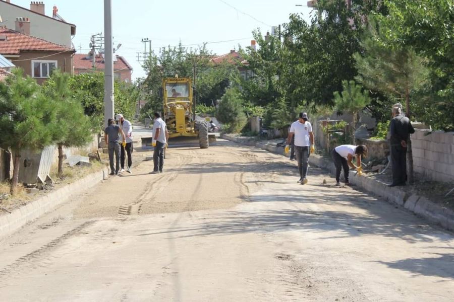 Şuhut Belediyesinden Parke Taşı Yenileme Çalışması