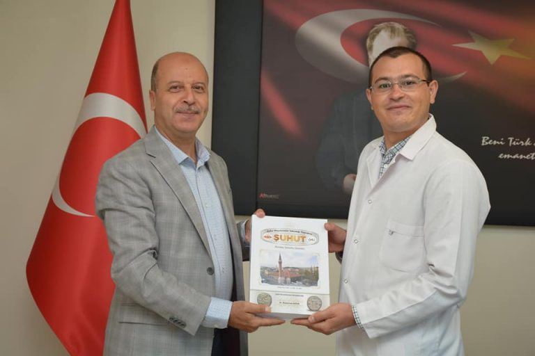 BAŞKAN BOZKURT’TAN BAŞHEKİM ÜNAL’A HAYIRLI OLSUN ZİYARETİ