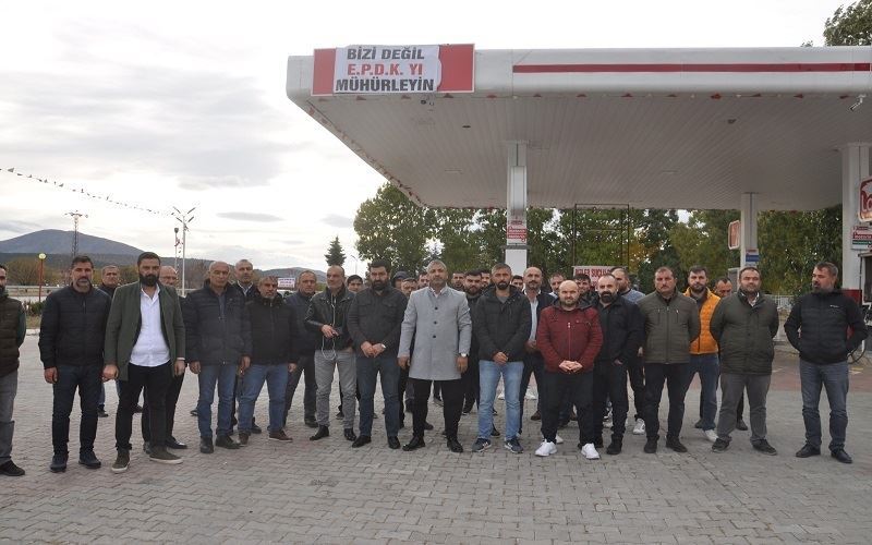 1200 Akaryakıt istasyonu işletmecisi magdur edildi 