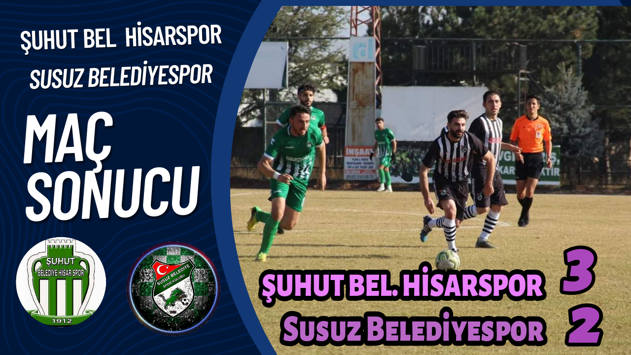 Şuhut Belediye Hisarspor Evinde Şahlandı 