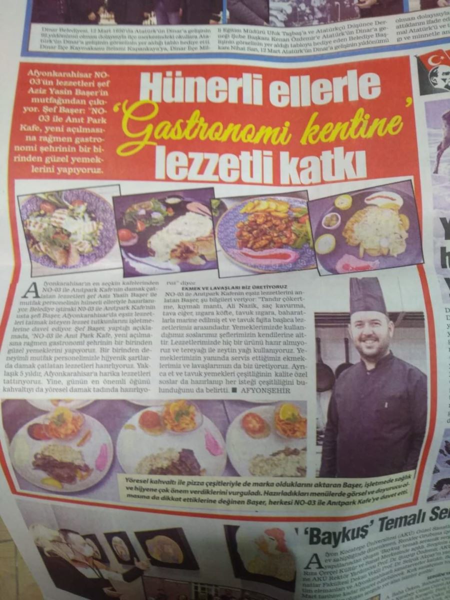 Hünerli ellerle gastronomi kentine lezzetli katkı 