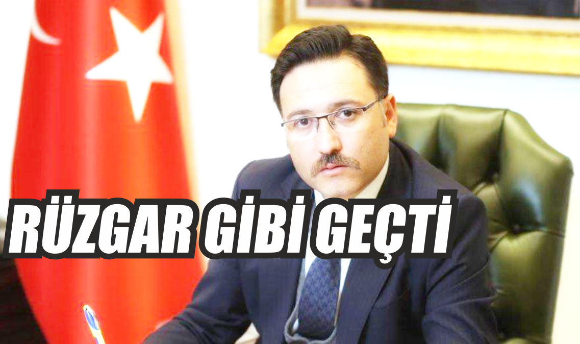 VALİ GÖKMEN ÇİÇEK’TEN ERKEN VEDA