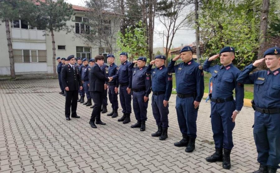 Kaymakam Düzgün Güvenlik Güçleri İle Bayramlaştı 