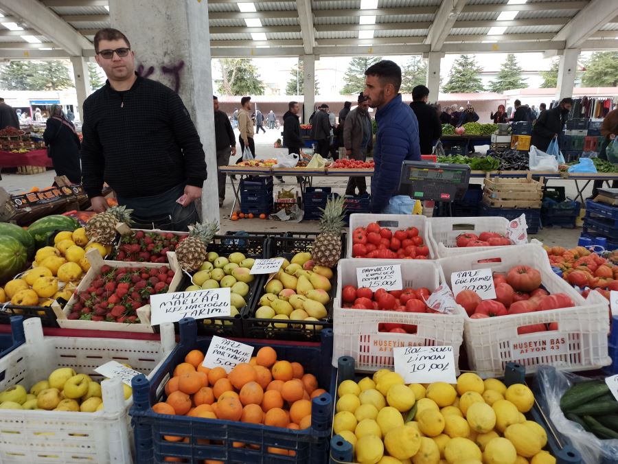 Sebze ve Meyve fiyatlarındaki düşüş vatandaşa nefes aldırdı