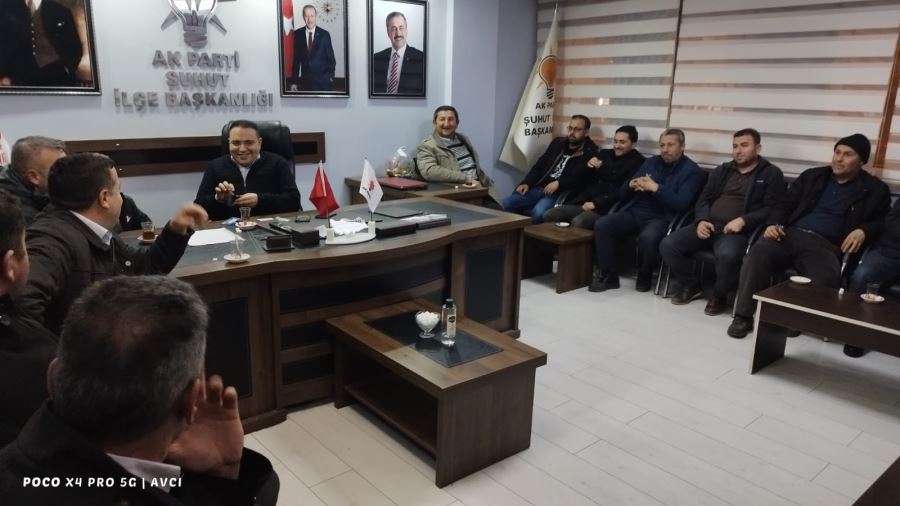 AK Parti Şuhut İlçe Teşkilatı Haftalık Yönetim Kurulu Toplantısı Yapıldı 