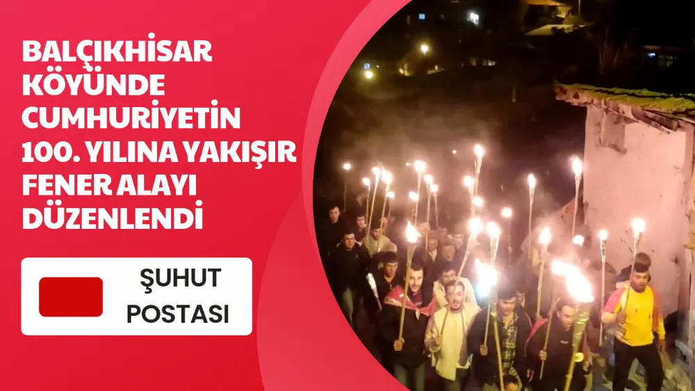 Balçıkhisar Köyünden 29 Ekim Cumhuriyet Bayramı