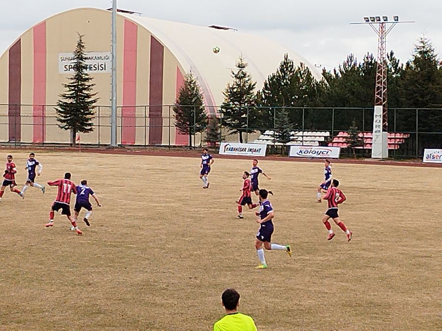 Şuhut Belediyesi Hisarspor emin adımlarla ilerliyor 