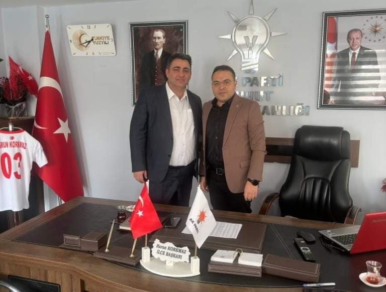 AK Partili Afyon Milletvekili Aday Adayı Yener Sevimden AK Parti Şuhut İlçe Teşkilatına Ziyaret 