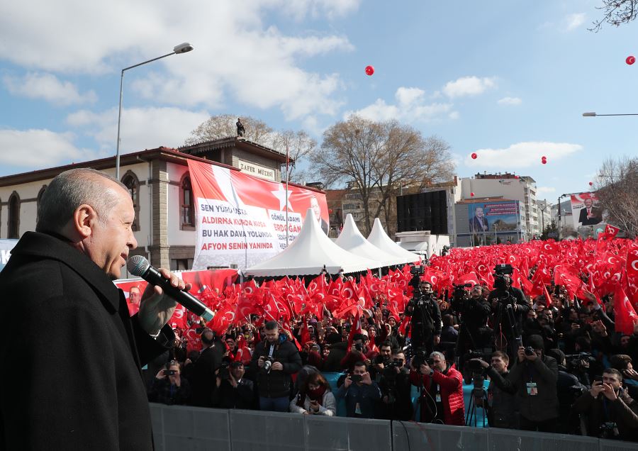 Cumhurbaşkanı Erdoğan Afyon