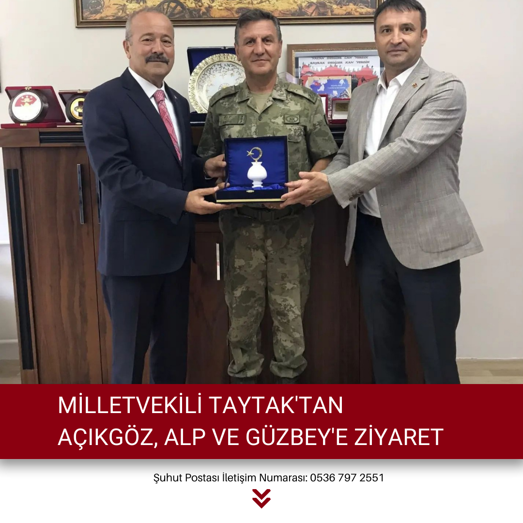 Milletvekili Taytak Güzbey, Açıkgöz ve Alp