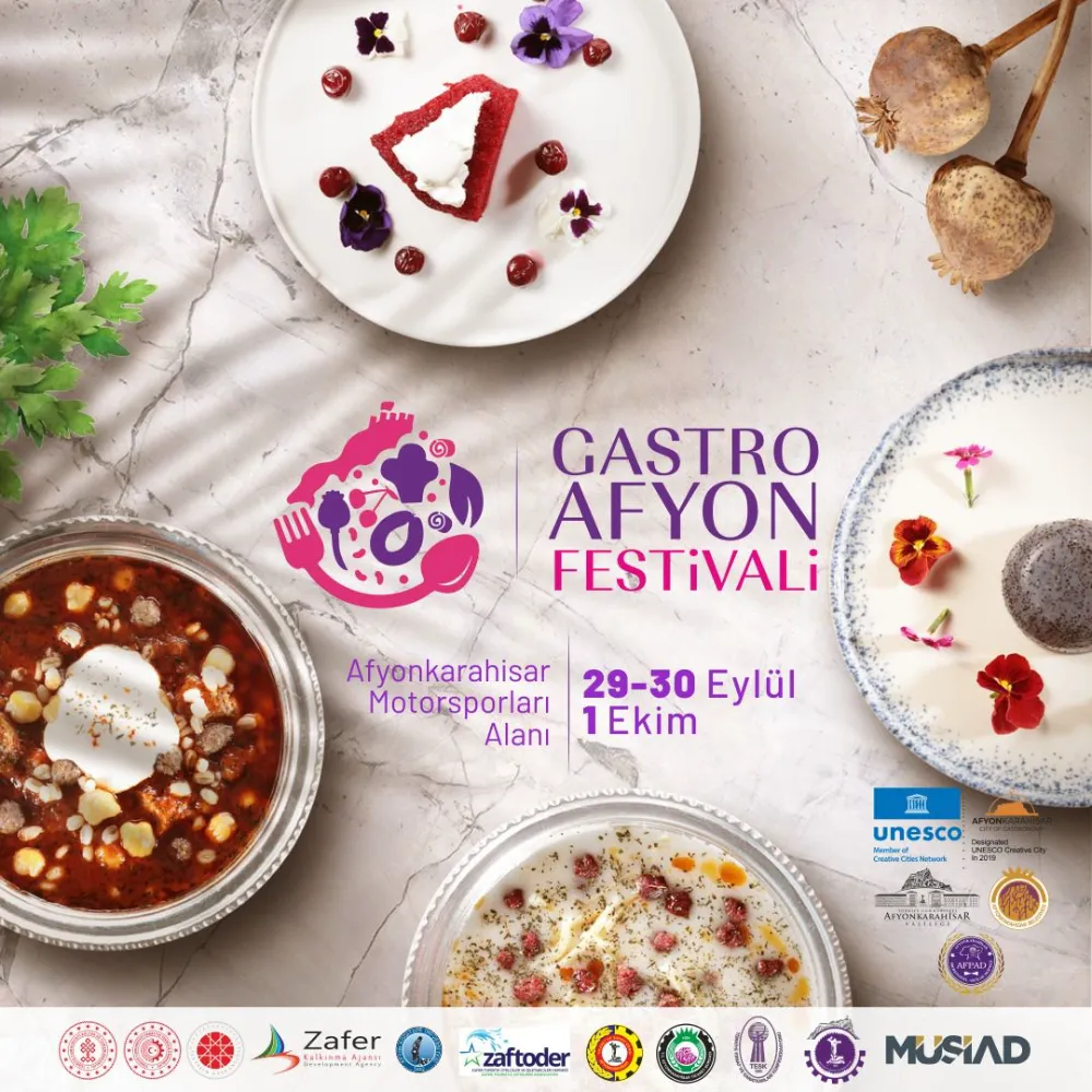 GASTRO AFYON FEST 29 EYLÜL’DE BAŞLIYOR