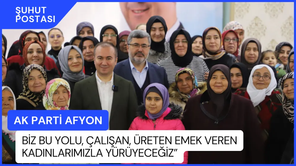 “Biz bu yolu, çalışan, üreten emek veren kadınlarımızla yürüyeceğiz”