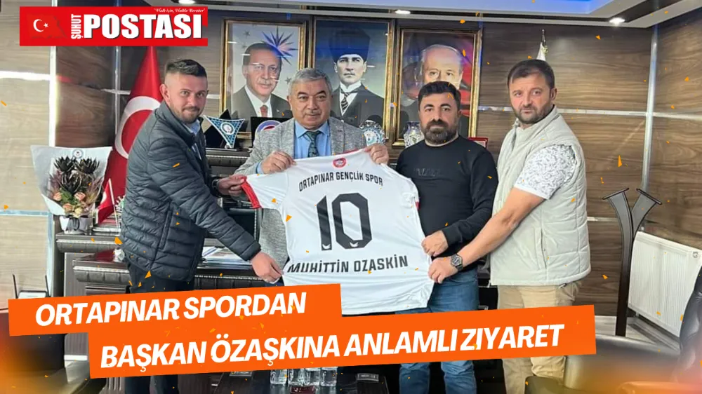 Ortapınar Spordan Başkan Özaşkına Anlamlı Ziyaret 