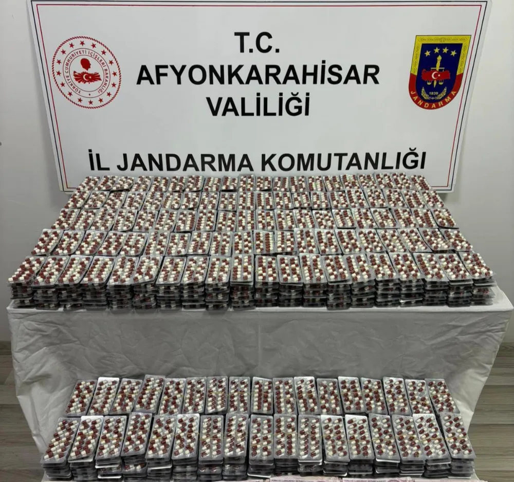 Afyonkarahisar’da Jandarmadan Büyük Uyuşturucu Operasyonu