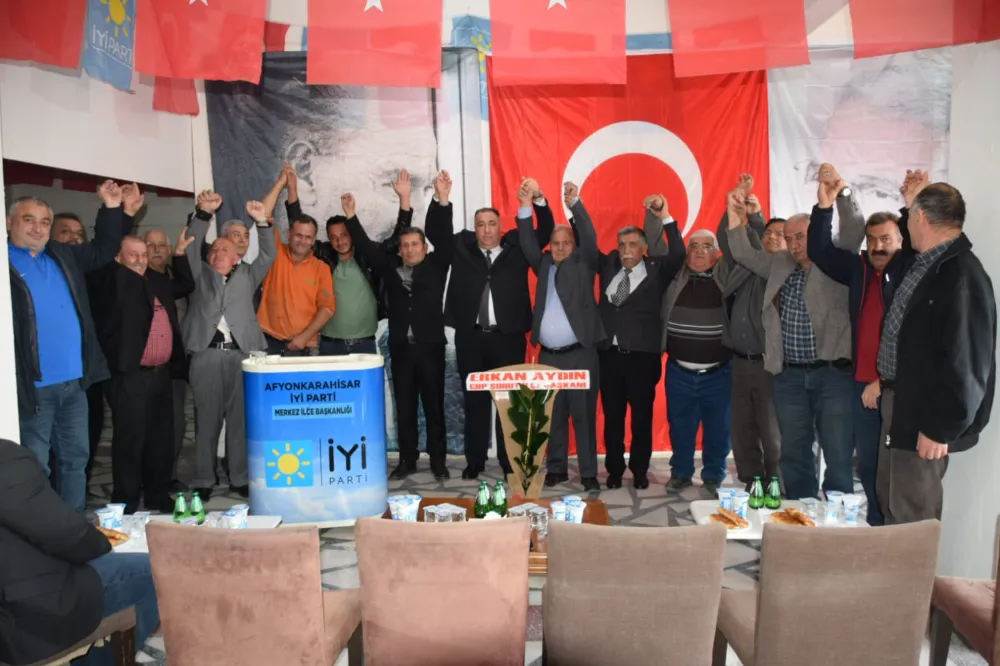 İYİ Parti Şuhut’ta Birlik ve Yeniden Güven Mesajı Verdi: 