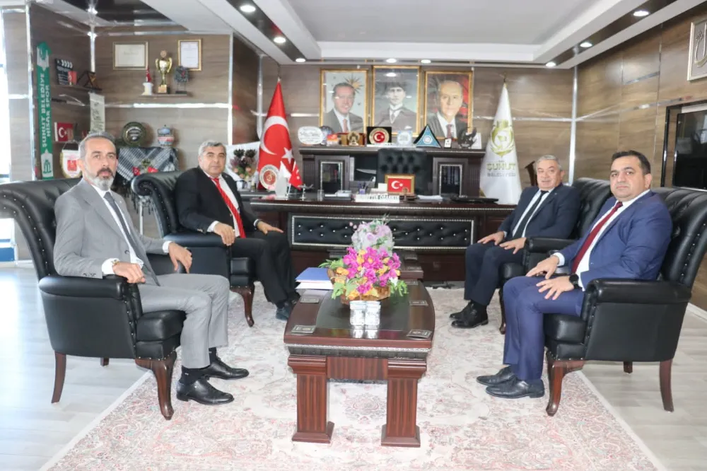 İl Milli Eğitim Müdürü Sünnetci’den Başkan Özaşkın’a Ziyaret