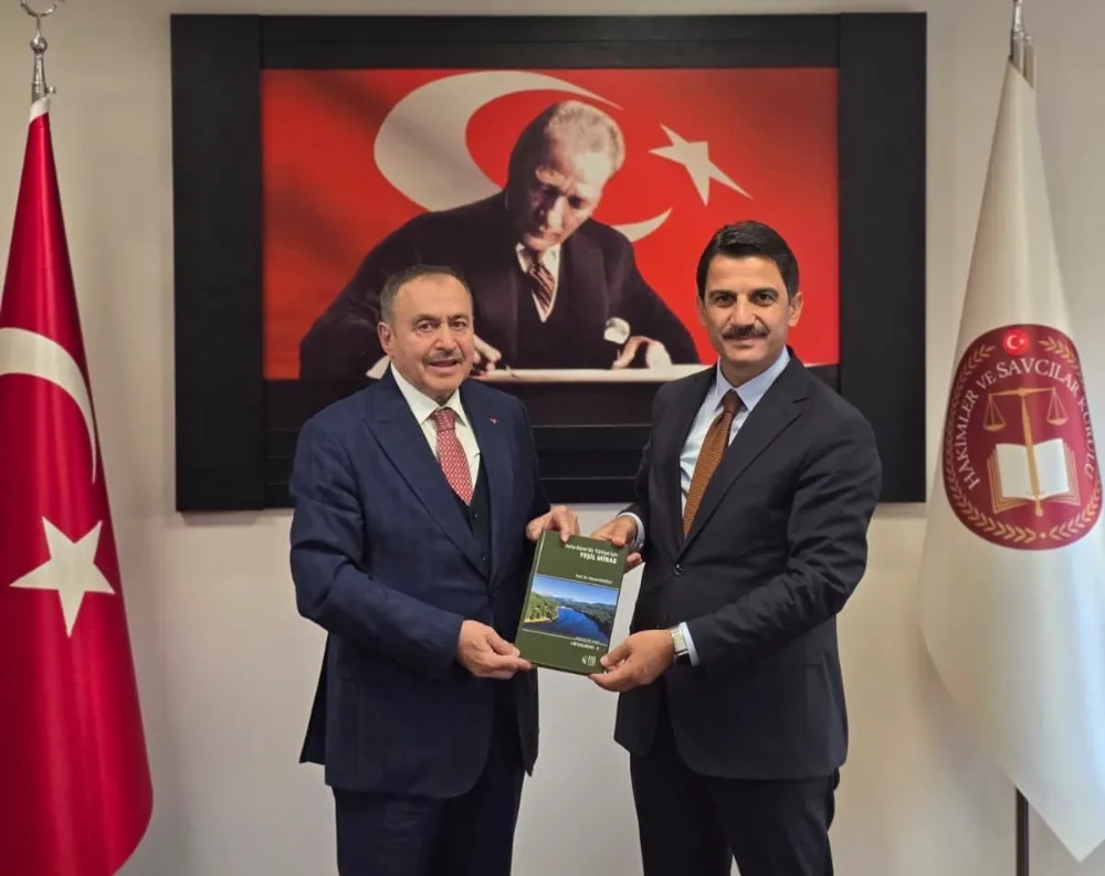 Efsane Bakan Veysel Eroğlu’ndan Turan Kuloğlu’na Tebrik Ziyareti