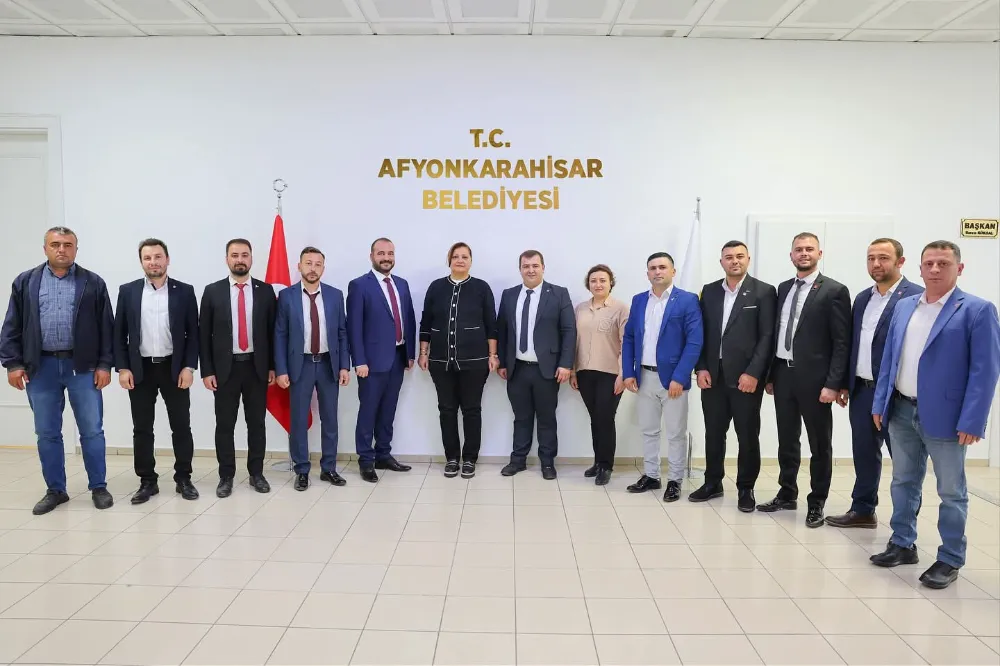 CHP Şuhut İlçe Başkanlığından Başkan Burcu Köksal’a Ziyaret