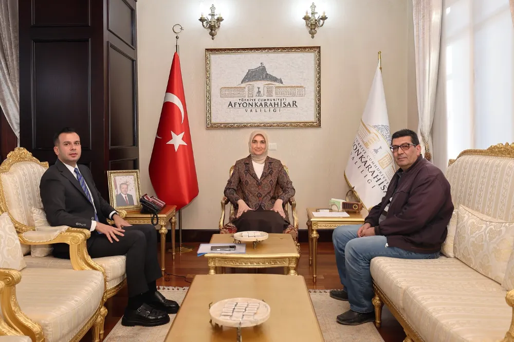 Şehit Babasından Vali Yiğitbaşı’na Ziyaret