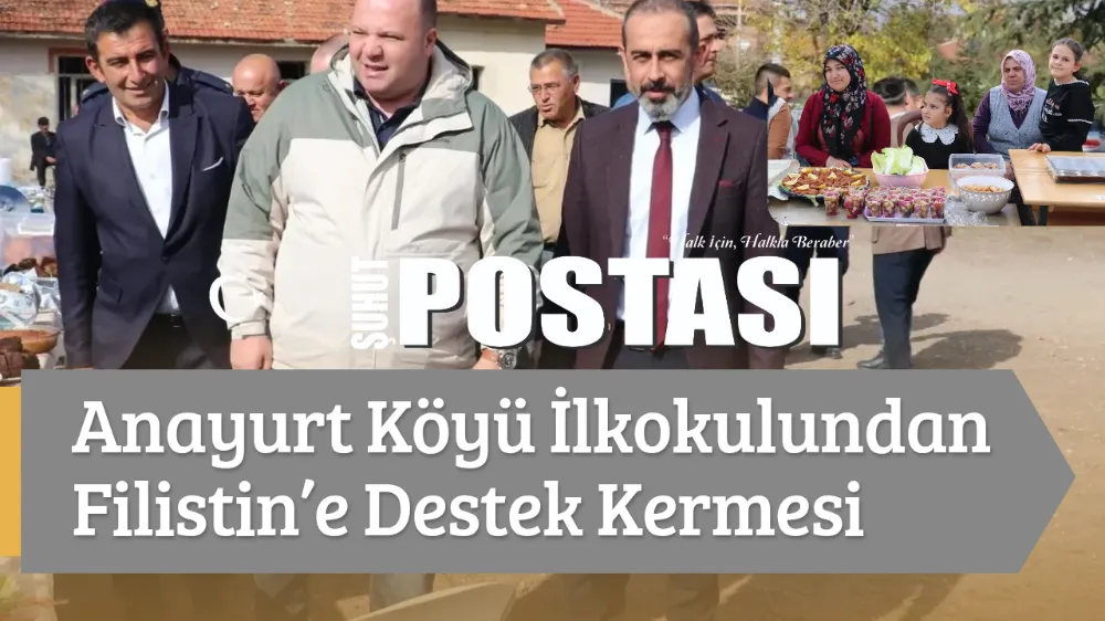 Anayurt Köyü İlkokulundan Filistin’e Destek Kermesi