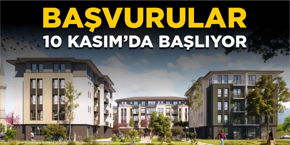 Şuhut’ta “Yüzyılın Konut Projesi” Başvuruları 10 Kasım’da Başlıyor