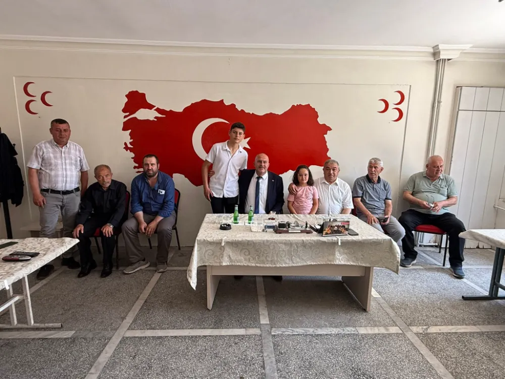 MHP ŞUHUT İLÇE TESKİLATINDA BAYRAMLAŞMA 