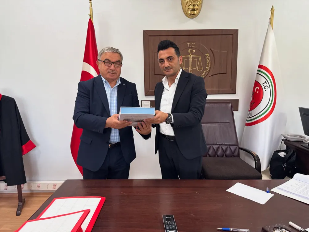 Başkan Özaşkın’dan Başsavcı Eroğlu’na Hayırlı Olsun Ziyareti