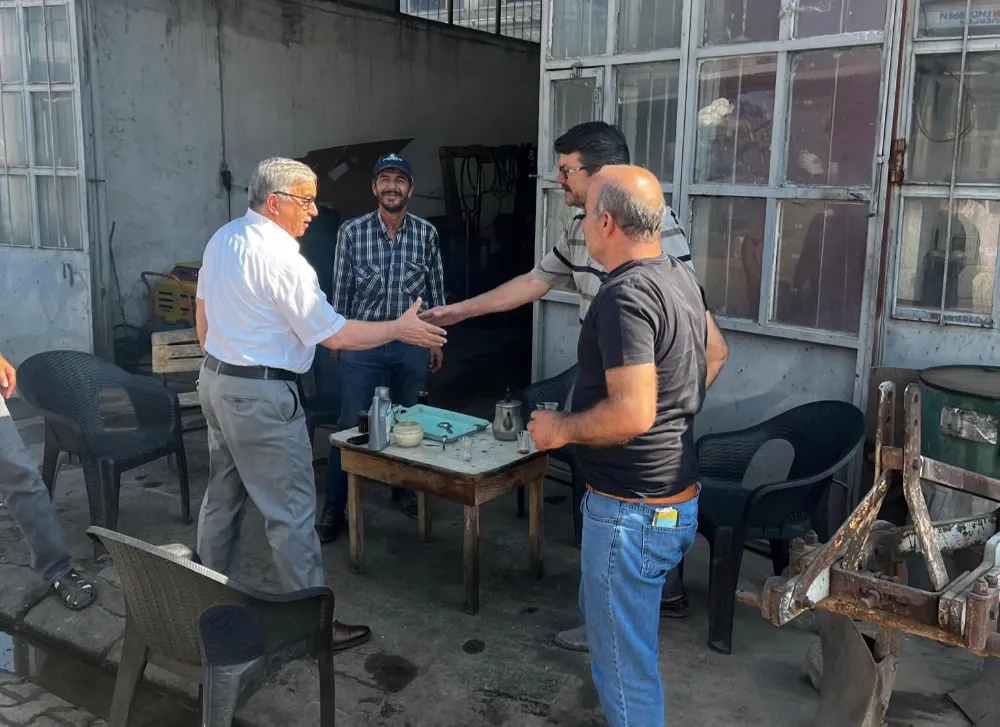 Başkan Özaşkın Sanayi Esnafı ile Buluştu 