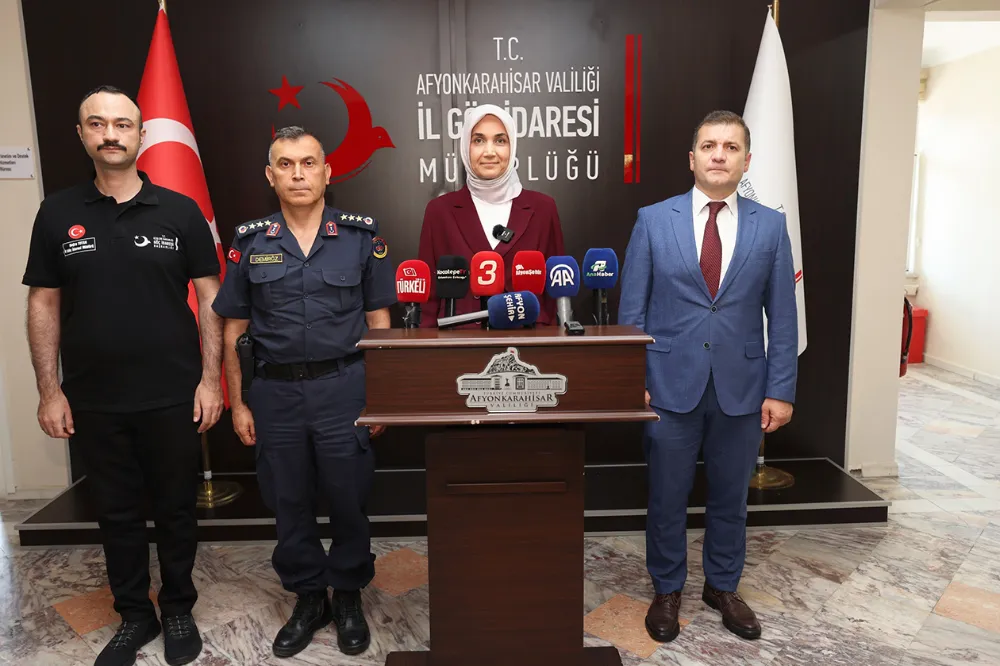 Vali Yiğitbaşı Asayiş Verilerini Basınla Paylaştı