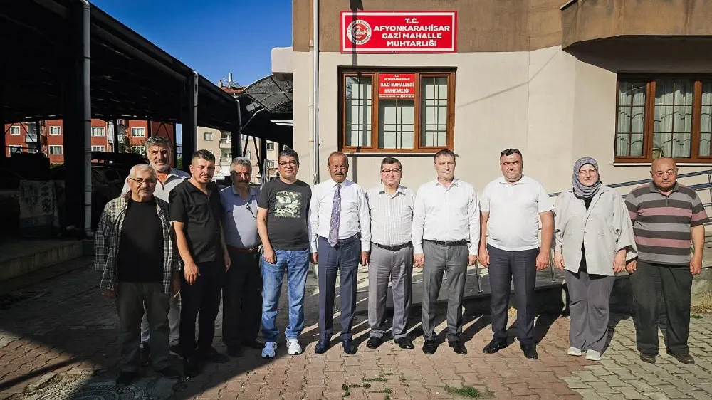 MHP’li Taytak’tan Gazi Mahallesi’ne Ziyaret ve İstişare