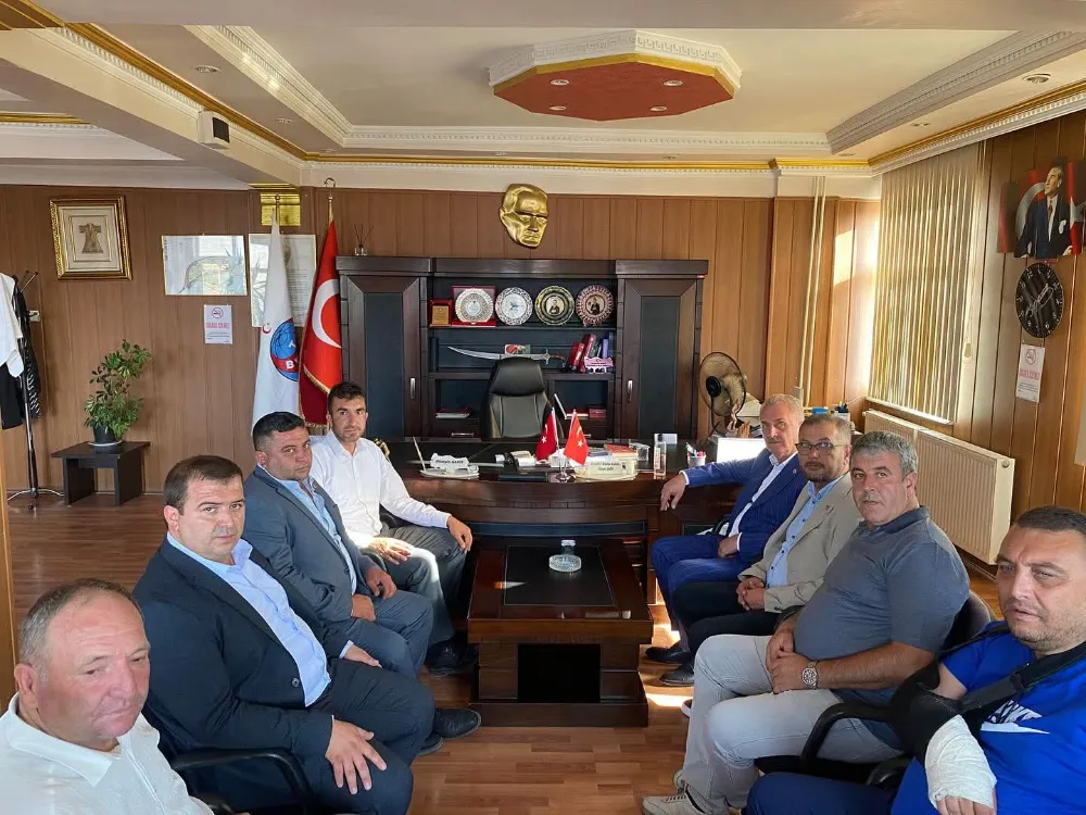 CHP Kocaeli Milletvekili Nail Çiler’den Karaadilli Belediye Başkanı Hüseyin Şahine  Ziyaret
