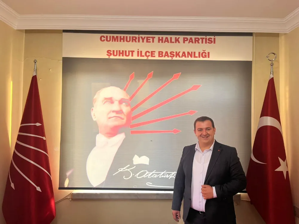 CHP Şuhut’ta Erkan Aydın İlçe Başkanlığına Adaylığını Açıkladı