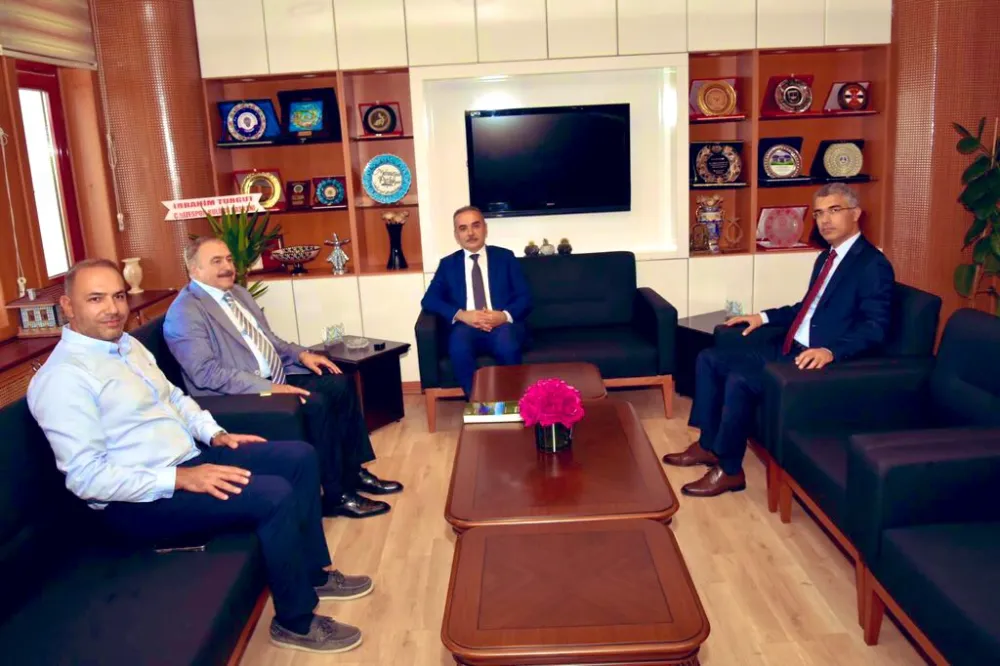 Prof. Dr. Veysel Eroğlu’ndan Afyonkarahisar Cumhuriyet Başsavcısı Mehmet Patlak’a Ziyaret