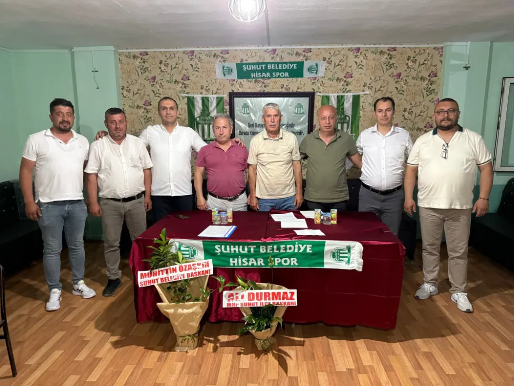 Şuhut Belediye Hisarspor Yeni Sezon Hazırlıklarına Başlıyor