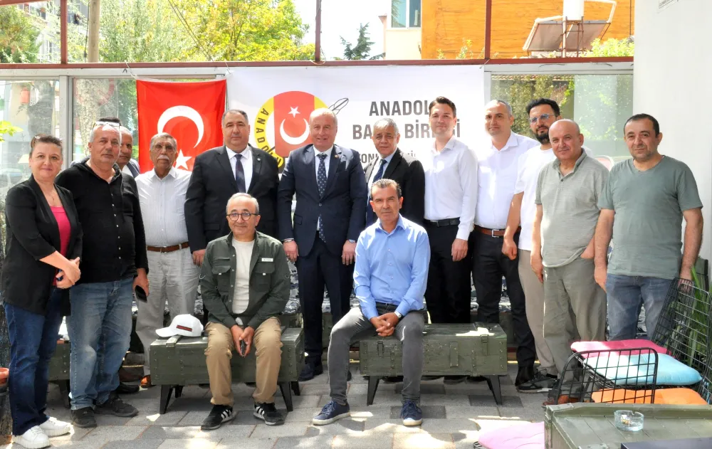 İYİ Partili Olgundan Anadolu Basın Birliğine Ziyaret