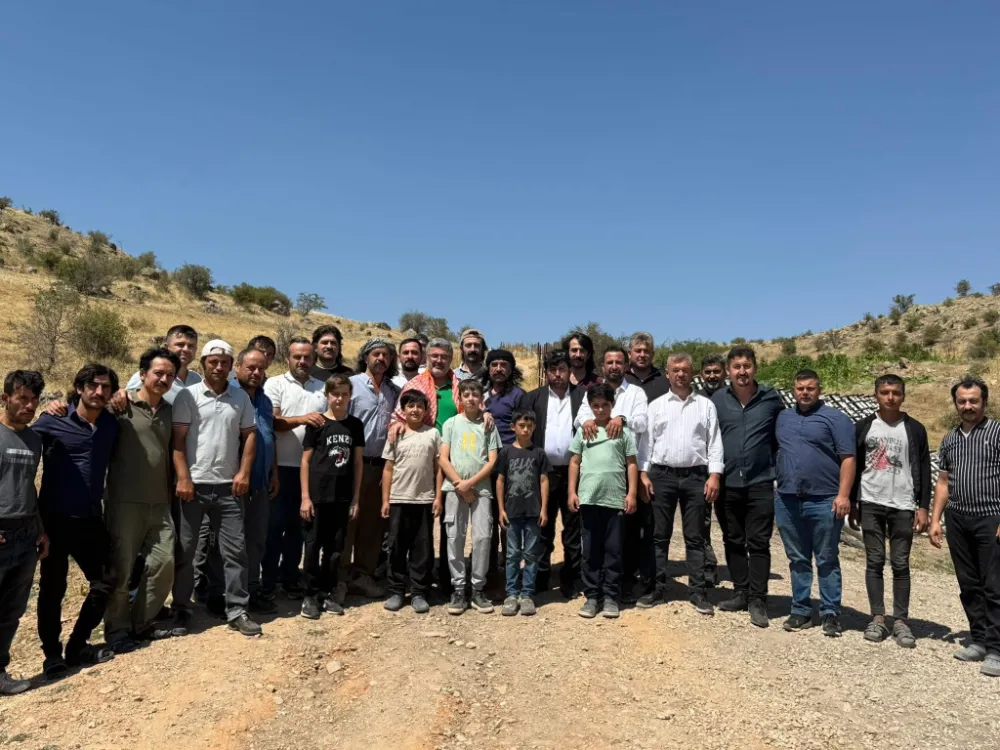 Milletvekili Özkaya ve Başkan Camcıdan Pala Dayı’ya Yayla Ziyareti