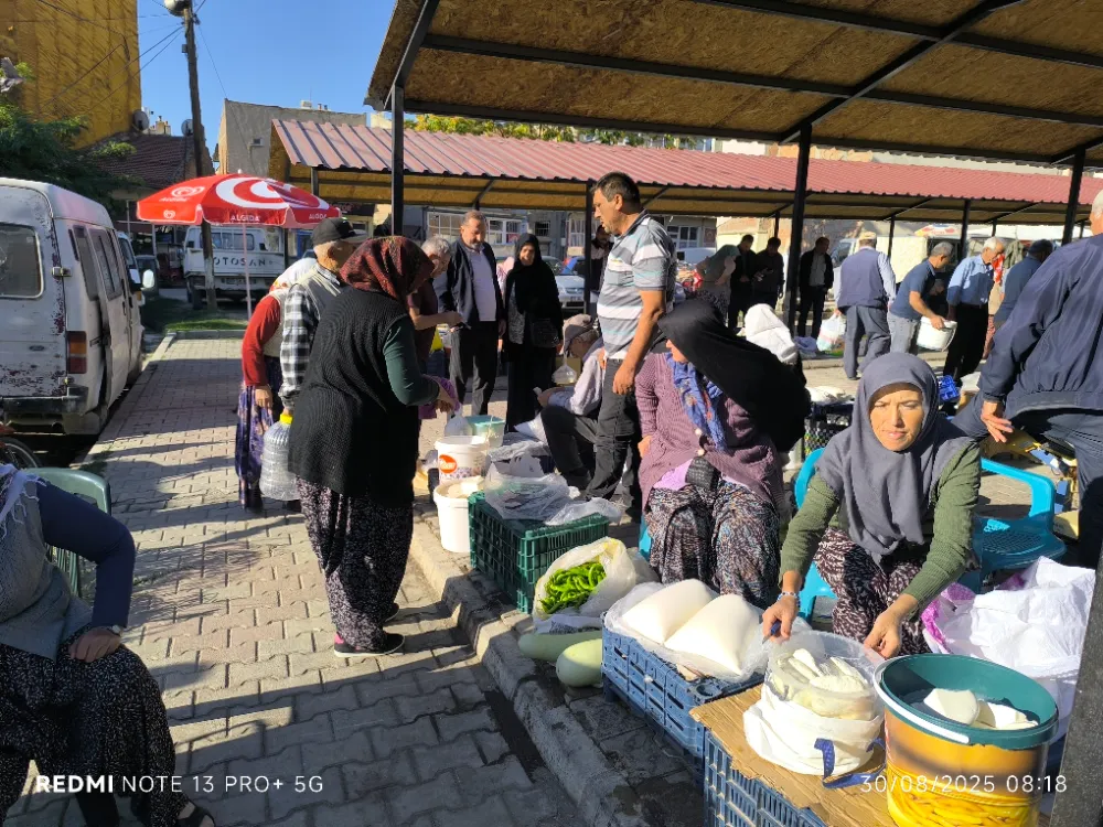 Yöresel Ürünler Pazarı’nda Süt ve Süt Ürünleri Dikkat Çekti