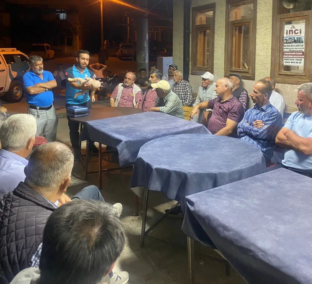 İlk Yardım Eden Sen Ol” Projesi Balçıkhisar Köyü