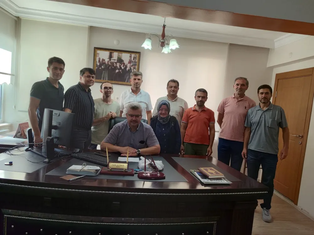 Şuhut İlçe Müftüsü Fatih Aytekin, Personeliyle Vedalaştı