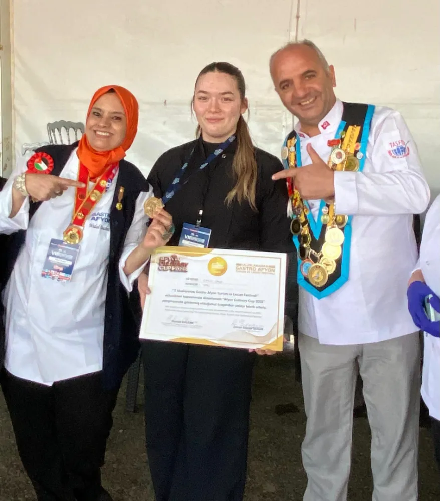 Ceylin Çalış, Gastro Afyon’da Üst Üste İki Kez Birinci Oldu