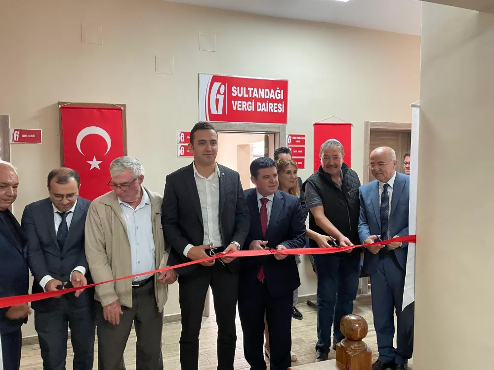 Sultan Dağı’nda 12. Vergi Dairesi Hizmete Açıldı