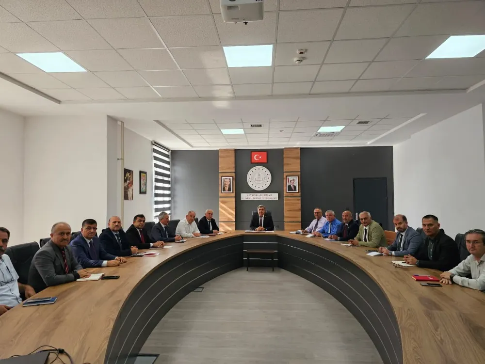 2025-2026 Eğitim Öğretim Yılı Hazırlıkları Değerlendirme Toplantısı Yapıldı